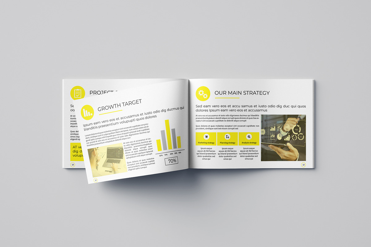 Business Brochure Template, a Brochure Template by retrographix (Photo 8 of 10)