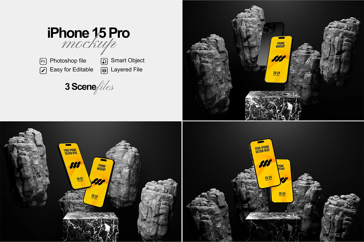 iPhone Mockup, an iPhone Mockup by SilverStudio778
