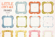 Little Cottage | Frames Clipart, an Object Graphic by GVGraphics (Thumbnail 9 of 12)