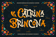 Catrina Brincona - Muertos Font, a Serif Font by Inviline.co (Thumbnail 12 of 15)