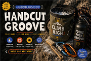 Handcut Groove, a Sans Serif Font by LetterStock (Thumbnail 4 of 7)