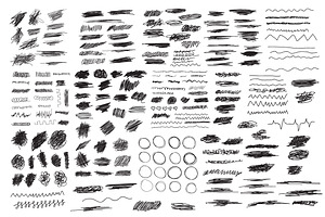 210 PS Brushes And Vector Scribbles