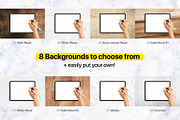 iPad Pro Mockup — Hands + Extras, an iPad Mockup by Frisk Shop (Thumbnail 4 of 12)