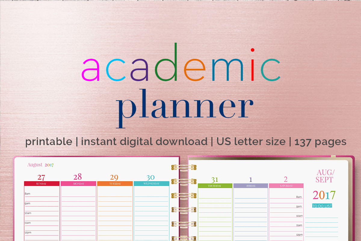 Ultimate Planner BUNDLE, a Stationery Template by Planner Templates (Photo 3 of 7)