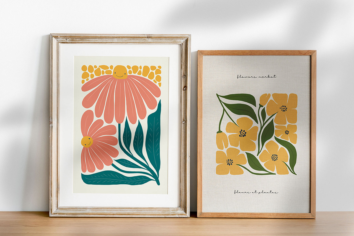 Modern Flora | Wall Art Creator, an Object Graphic by Leleka.Store (Photo 7 of 20)