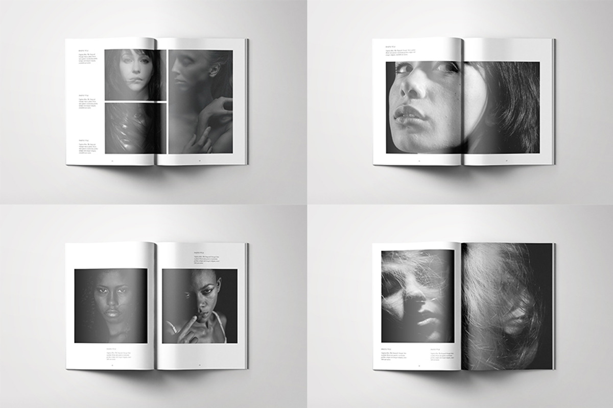 Photo Album Template, a Magazine Template by Bookrak Graphic Design (Photo 6 of 8)
