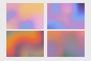 12 Blurred & Grainy gradients, a Texture Graphic by ghost friend's shop (Thumbnail 5 of 6)