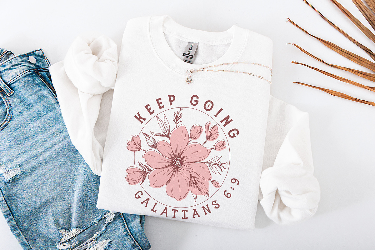 Keep Going PNG, Sublimation Design,, an Illustration by SharpMarketplace (Photo 4 of 9)