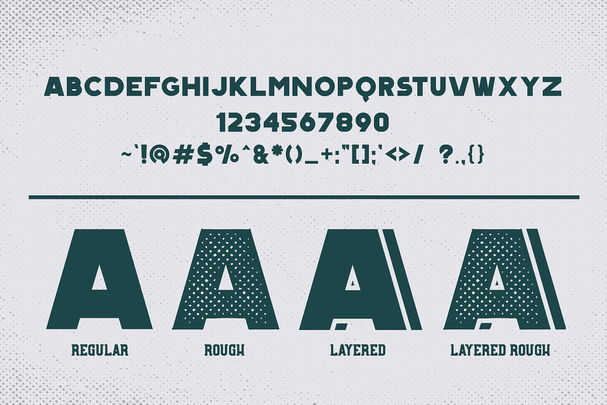 Tarno Display Font preview 2