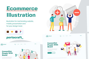 Ecommerce Illustration Pack