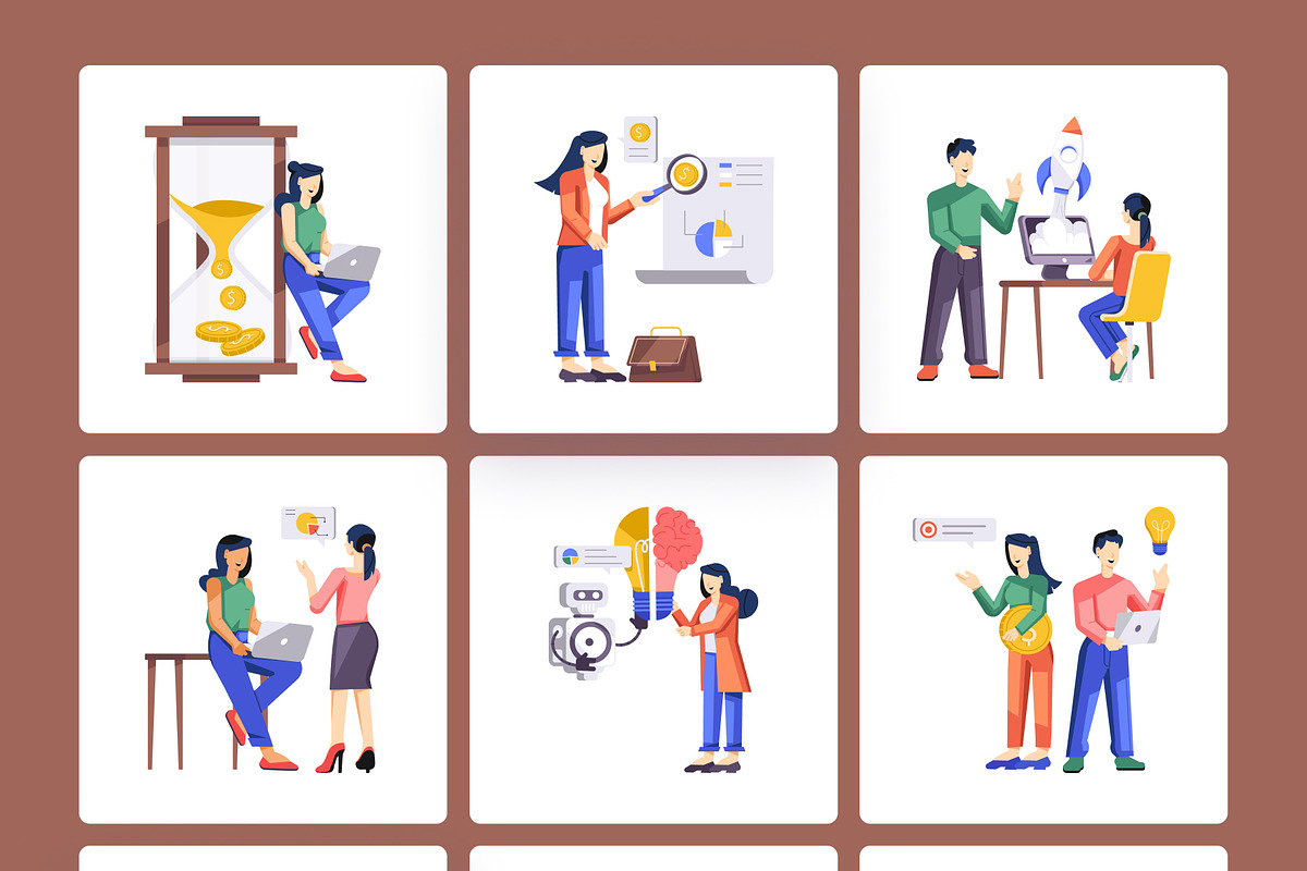 Thematic Illustrations, a Person Illustration by Vectors Market (Photo 9 of 24)