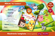 Electronic velcro game for Toddlers, a Brochure Template by MYAFKA (Thumbnail 1 of 16)