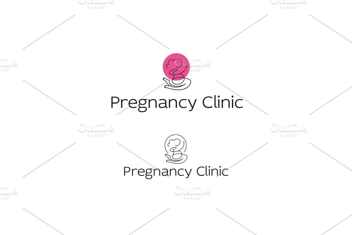 Pregnancy Clinic logo, a Branding & Logo Template by OlgaKiseleva (Photo 2 of 5)