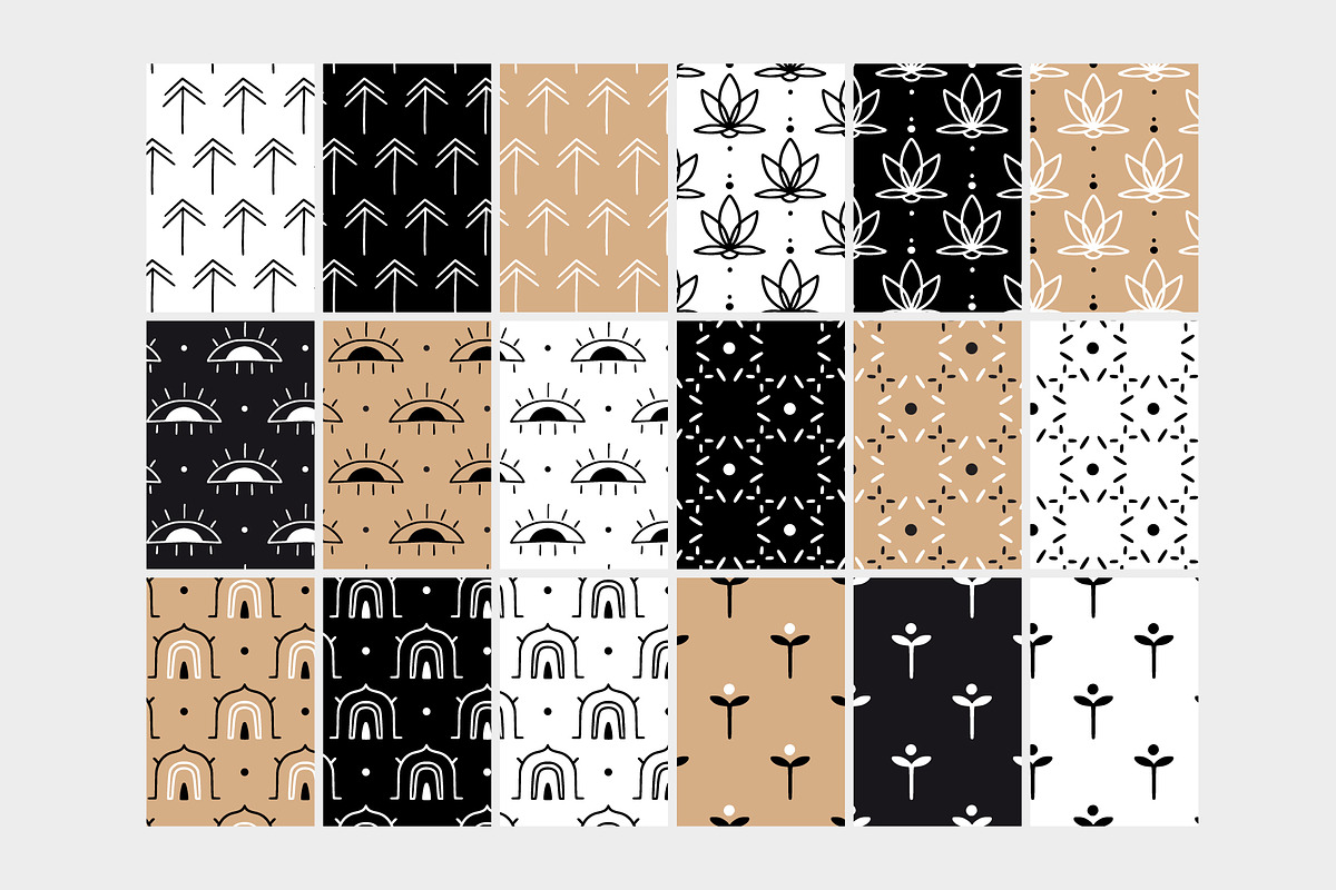 BOHO MINIMALIST vector collection, a Decorative Illustration by Lena Nikolaeva (Photo 10 of 12)