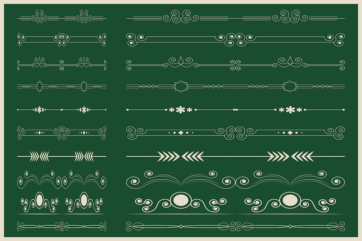 Elegant Handmade Divider Border, an Action Add-On by Photoshop Action (Photo 9 of 11)