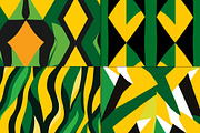 20 Seamless Jamaica-inspired Pattern, a Pattern Graphic by Nordic Design (Thumbnail 9 of 9)