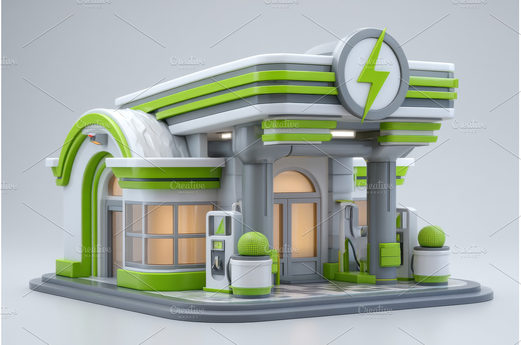Rapid charging system for, a Transportation Photo by ZinetroN
