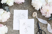 Linger - Fine Art Florals & Textures, a Texture Illustration by Greta Ivy (Thumbnail 2 of 9)