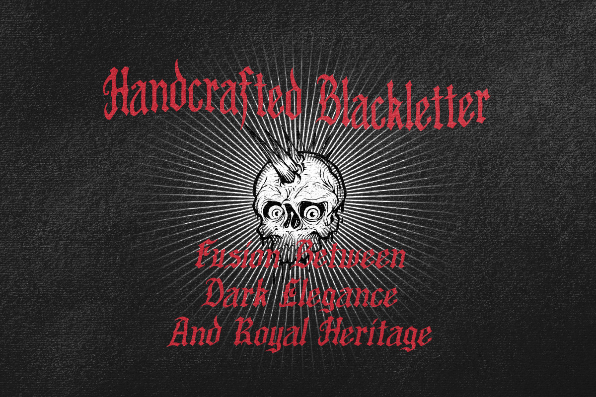 South Coven - Rough Blackletter, a Blackletter Font by Bale Type (Photo 8 of 9)