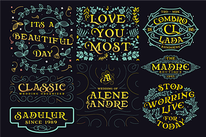 Relove Typeface Extras