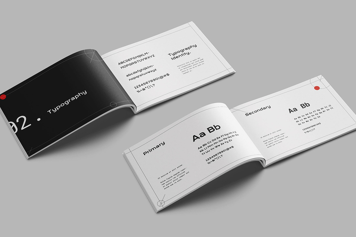 Brand Guidelines Template - Monnost, a Brochure Template by fakhroo (Photo 5 of 11)