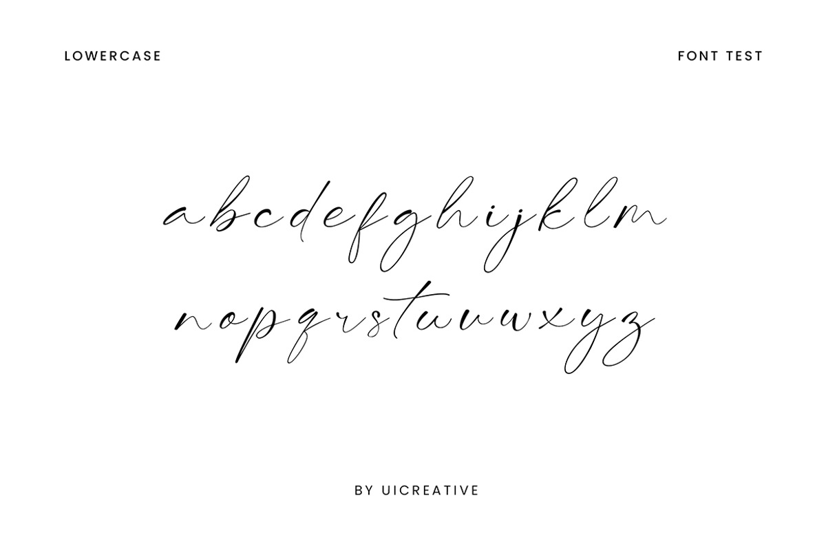 Beastie Signature Font, a Handwritten Font by UICreative (Photo 9 of 13)