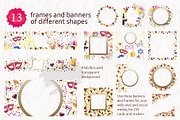 Happy Purim Watercolor Clipart, a Seasonal Illustration by Elena Malgina Clipart (Thumbnail 5 of 9)
