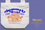 Bloom display font & badges, a Font by Tegh co. (Thumbnail 14 of 16)