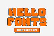 Mupen – Neubrutalism Bold, a Sans Serif Font by Typebae (Thumbnail 3 of 7)
