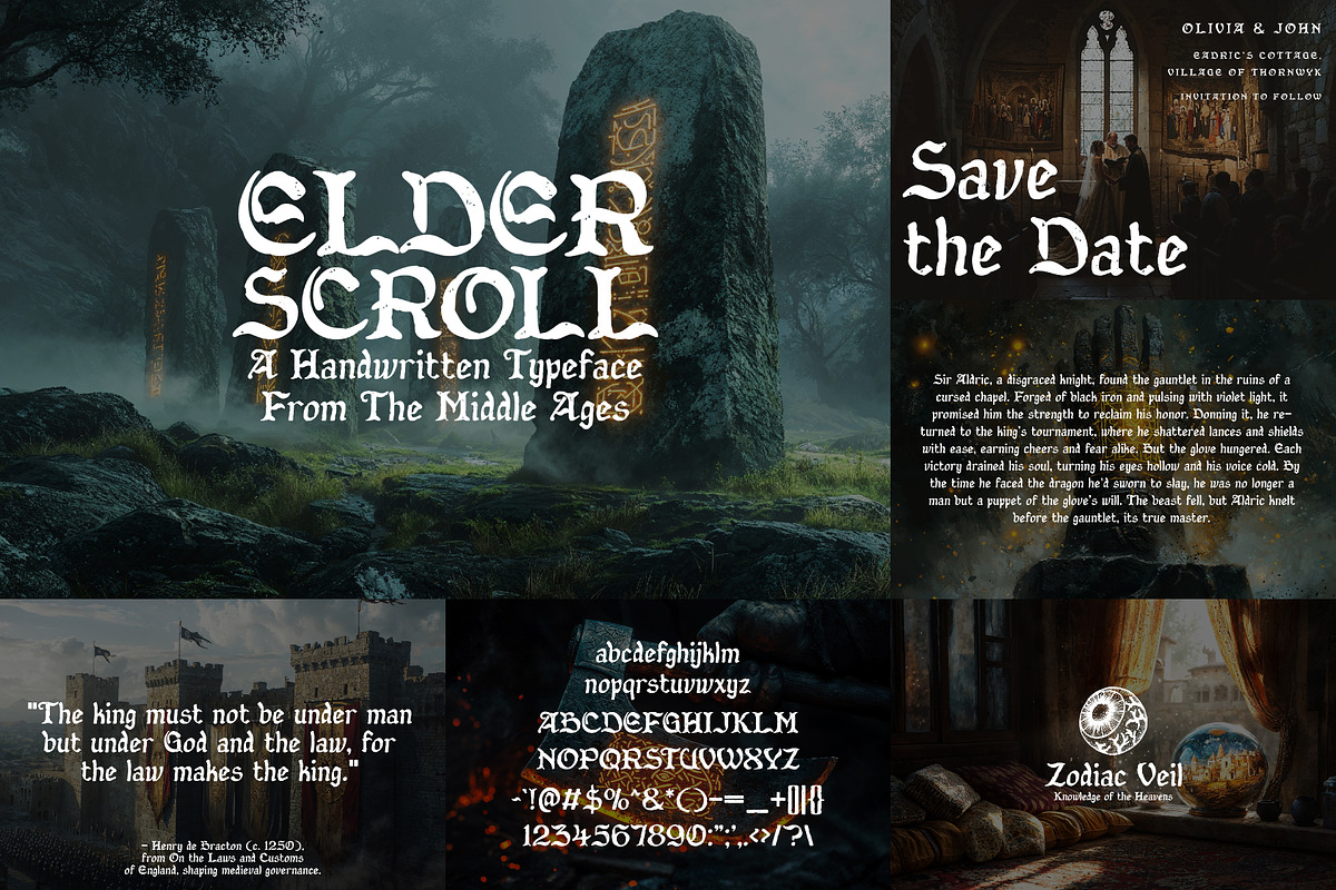 Pirate Font Bundle - 100 Fonts!, a Serif Font by HipFonts (Photo 12 of 18)