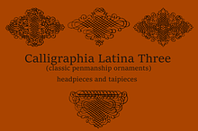 Calligraphia Latina Three