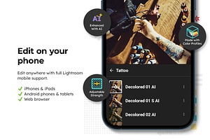 14 Tattoo Lightroom Presets & LUTs