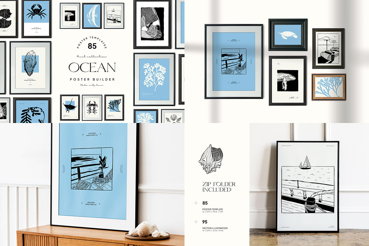Mega Poster Bundle | 52 in 1, an Object Graphic by KetteCreate (Photo 31 of 53)