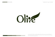 Olive Logo Template, a Branding & Logo Template by Artyway Logo (Thumbnail 1 of 4)