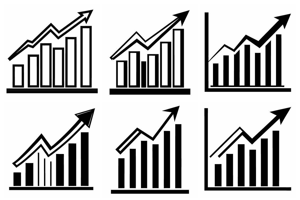 Depicting financial growth charts, an Object Graphic by Billah Hub