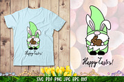 Easter Gnome Bunny Ears SVG, an Illustration by Digital_Craftyfox (Thumbnail 3 of 6)