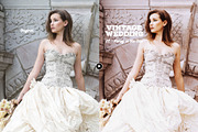 Vintage Wedding Photoshop Action preview 4
