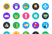 Flat Gaming Icons, a Duotone Icon by Brickclay (Thumbnail 6 of 6)