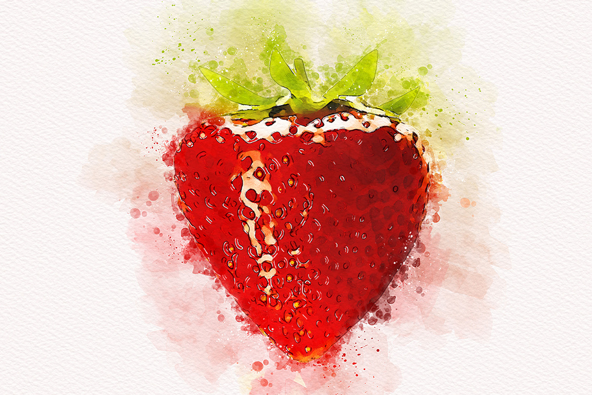 Vivid Paint Watercolor Ps Action, an Action Add-On by ridvanpars (Photo 7 of 10)