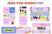 Ecommerce Website Banners Templates, a Shopify Template by Hell Yeah Designs (Thumbnail 7 of 11)