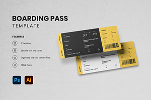 Boarding Pass - Pesta 2, a Templates & Theme by Themes Awesome