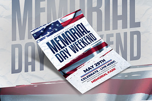 Memorial Day Weekend Flyer