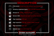 Japanese demon mask, an Illustration by Harry Kasyanov (Thumbnail 4 of 4)