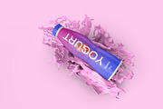 Bottle with Splash Mockup - 7 Views, a Packaging Mockup by Illusiongraphic (Thumbnail 5 of 25)