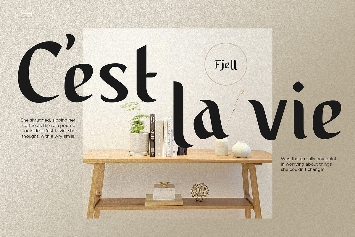 Yuzarsif - Modern Serif Font, a Serif Font by tkzgraphic (Photo 7 of 10)