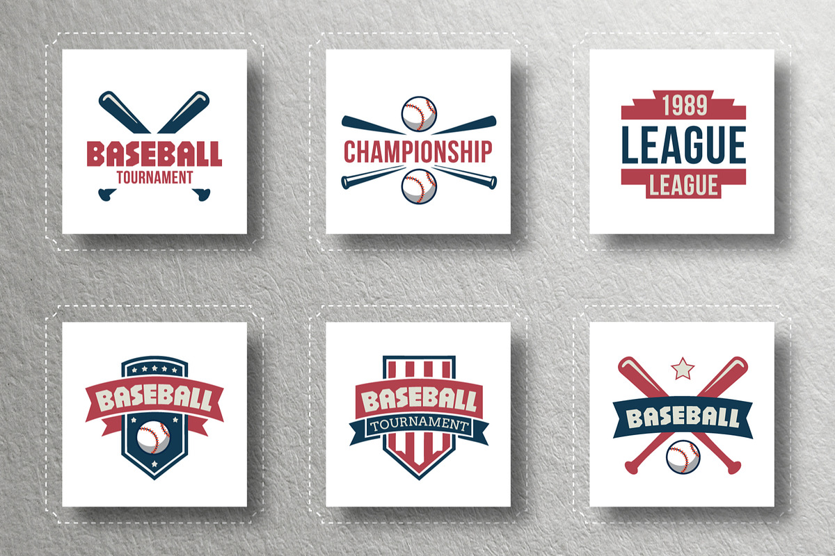 Baseball Badges And Logo Design, an Object Graphic by ContestDesign (Photo 3 of 3)