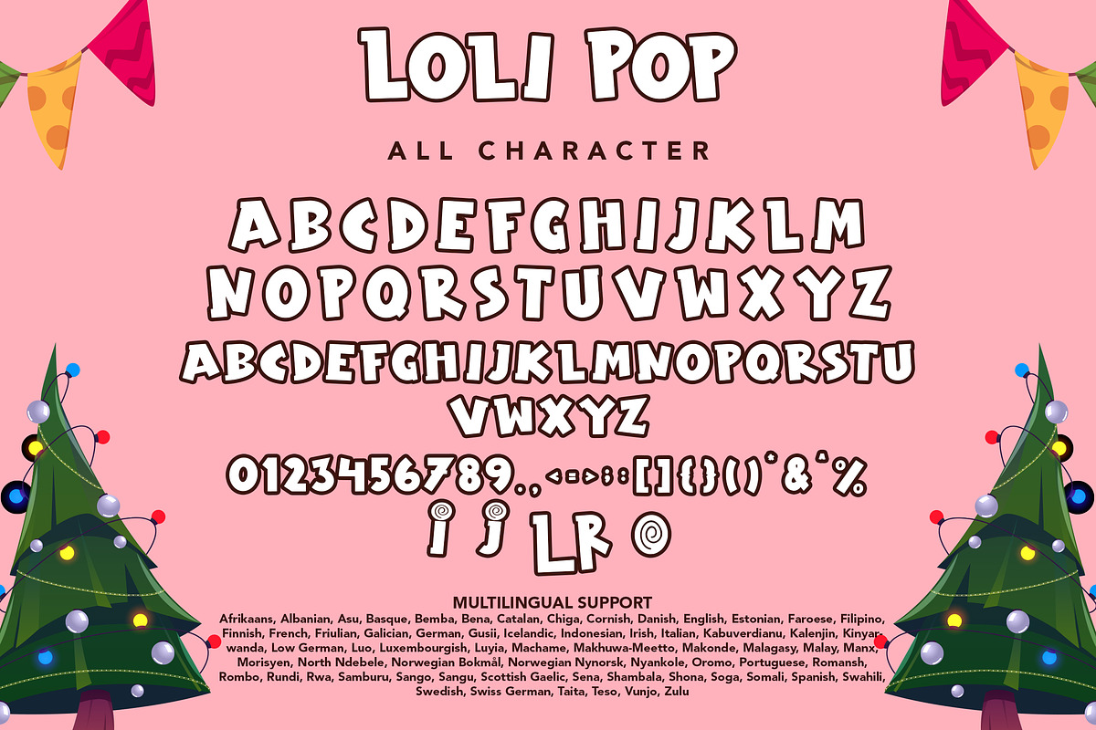 Loli Pop, a Sans Serif Font by HATFSTUDIO (Photo 8 of 8)