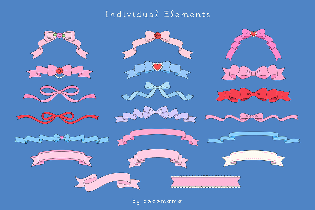 Girly Grrrl - Hand Drawn Clipart, a Decorative Illustration by cocomomo (Photo 5 of 16)