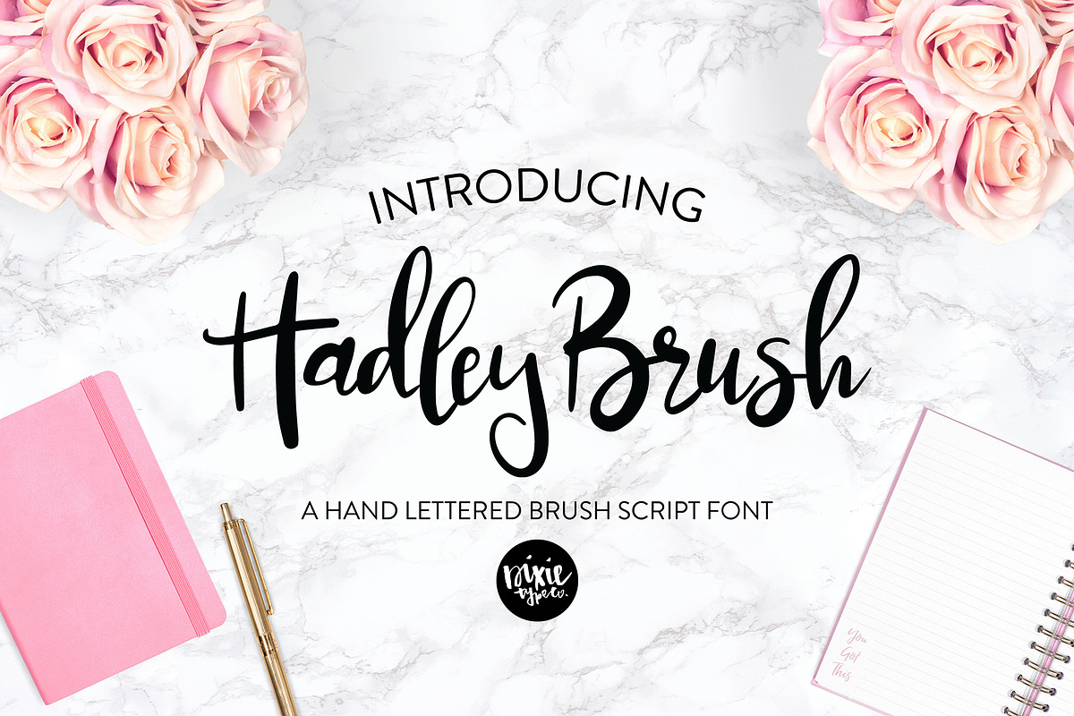80% OFF Hand Lettered Font Bundle preview 8