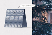 Scandi knit ornaments collection, an Animal Illustration by Gray Cat Graphics (Thumbnail 15 of 18)